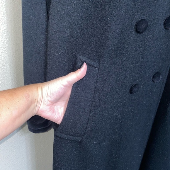 Gently Used Fleet Street Wool Hooded Long Coat 14 - Picture 5 of 12